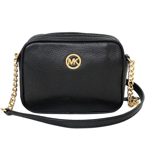 michael kors kleine tasche schwarz crossbody|michael kors black mini bag.